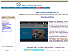 Tablet Screenshot of mchaccess.org